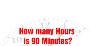 How many Hours is 90 Minutes. Convert 90 minutes to hours